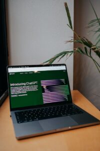 wood laptop internet writing